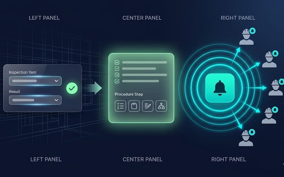 測定検査 処置通知アプリ（社内利用・非公開）